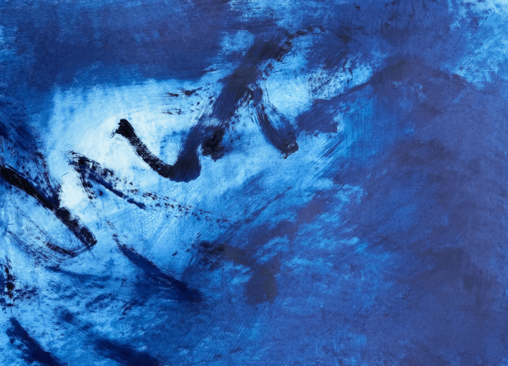 Blue OIL ON PAPER cover (2)